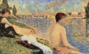 Georges Seurat Bather oil painting reproduction